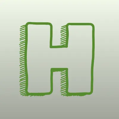 Haier, магазин бытовой техники и электроники, лого-визитка