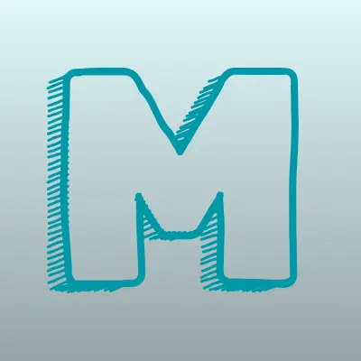 Молочная река, сеть магазинов по продаже молочной продукции и мороженого, лого-визитка
