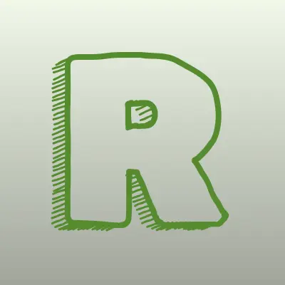 ReComp, сервисный центр-магазин, лого-визитка