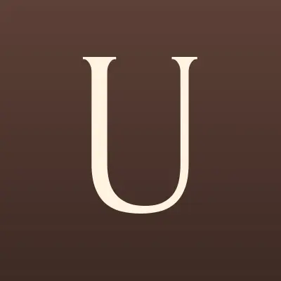 Удача, универсам, лого-визитка